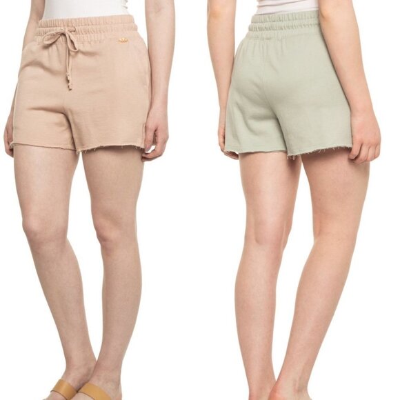 C&C California Womens NWT Green Puritan Grey Paloma French Terry Shorts XL - Picture 1 of 11